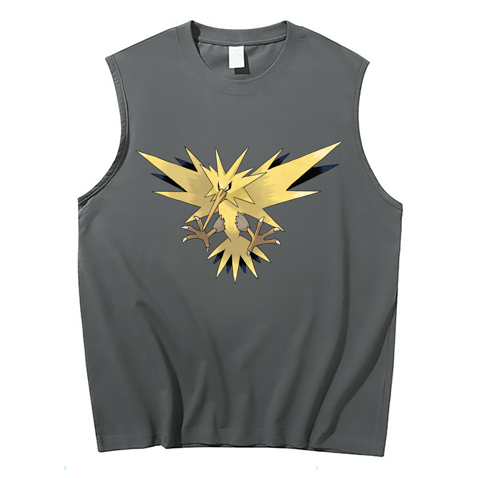 （画像用） ポケットモンスター Pokémon コットン100％タンクトップ（フロントプリント）